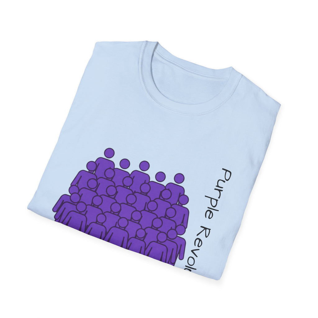 T-Shirt — "Purple Revolution" Crowd Graphic Tee