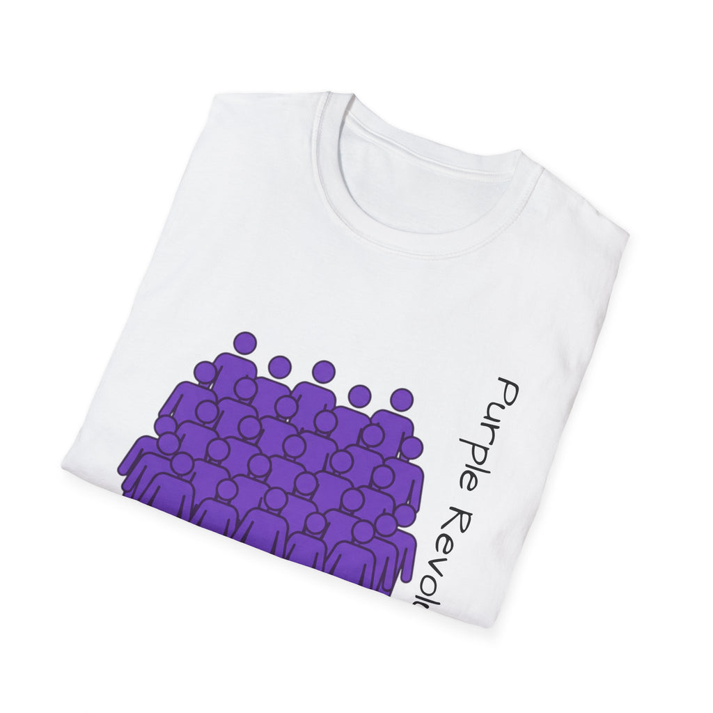 T-Shirt — "Purple Revolution" Crowd Graphic Tee