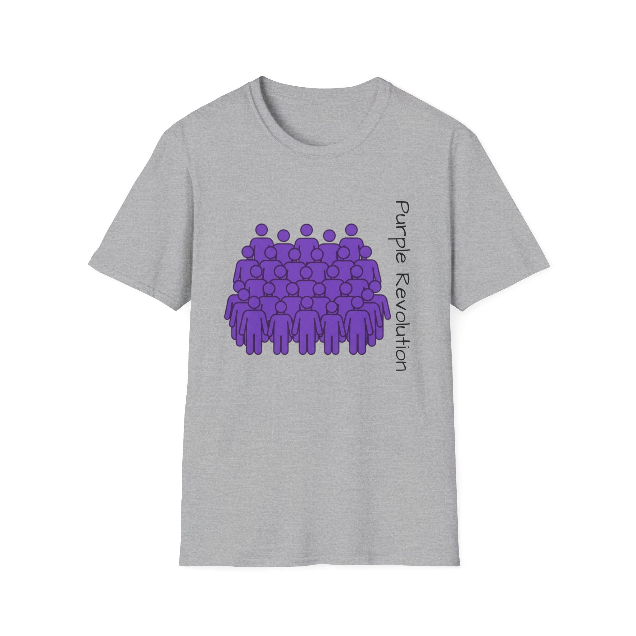 T-Shirt — "Purple Revolution" Crowd Graphic Tee