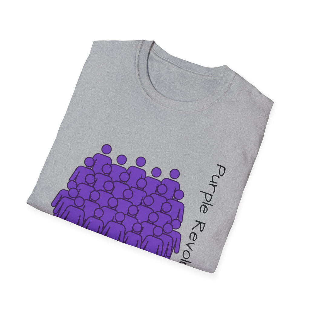 T-Shirt — "Purple Revolution" Crowd Graphic Tee