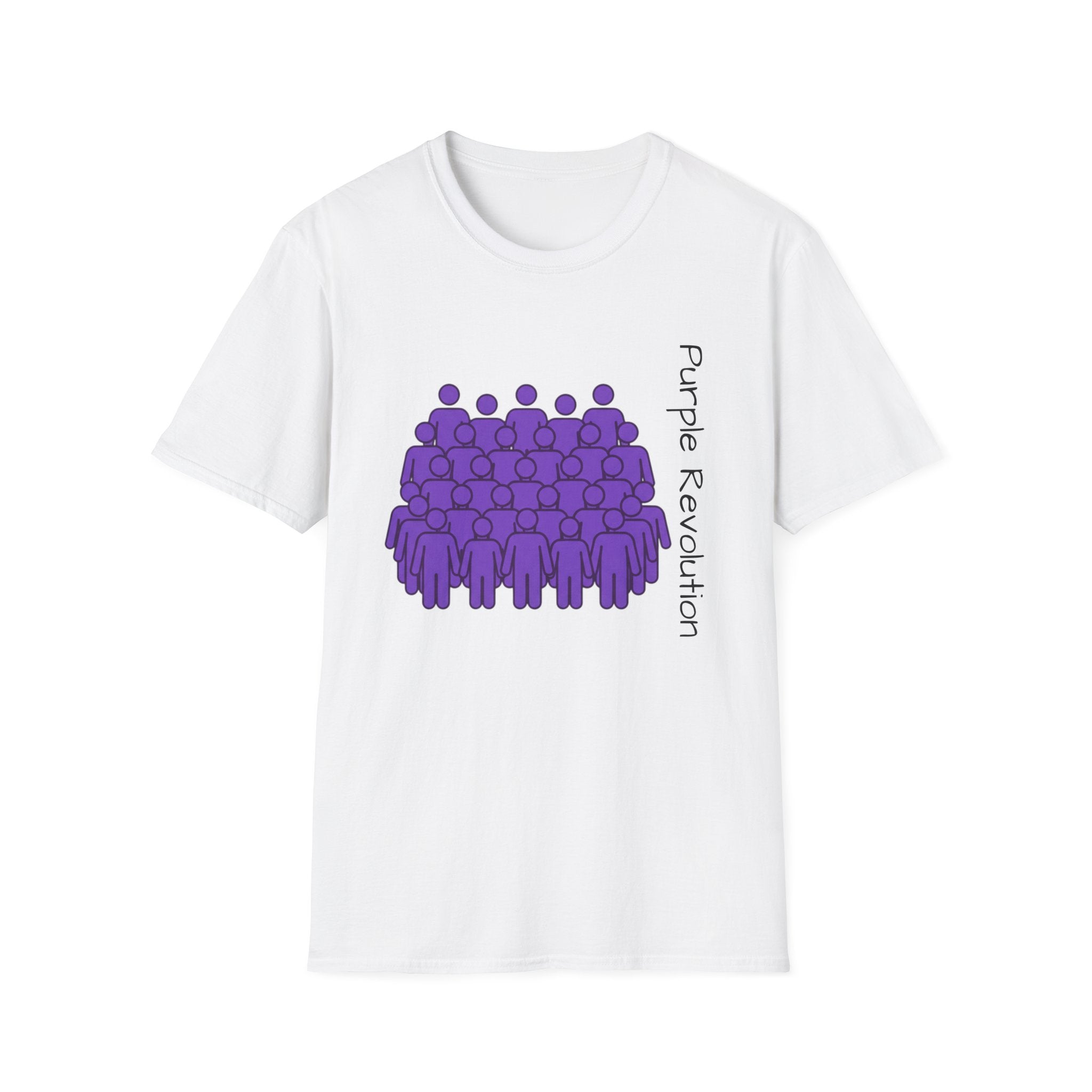 T-Shirt — "Purple Revolution" Crowd Graphic Tee