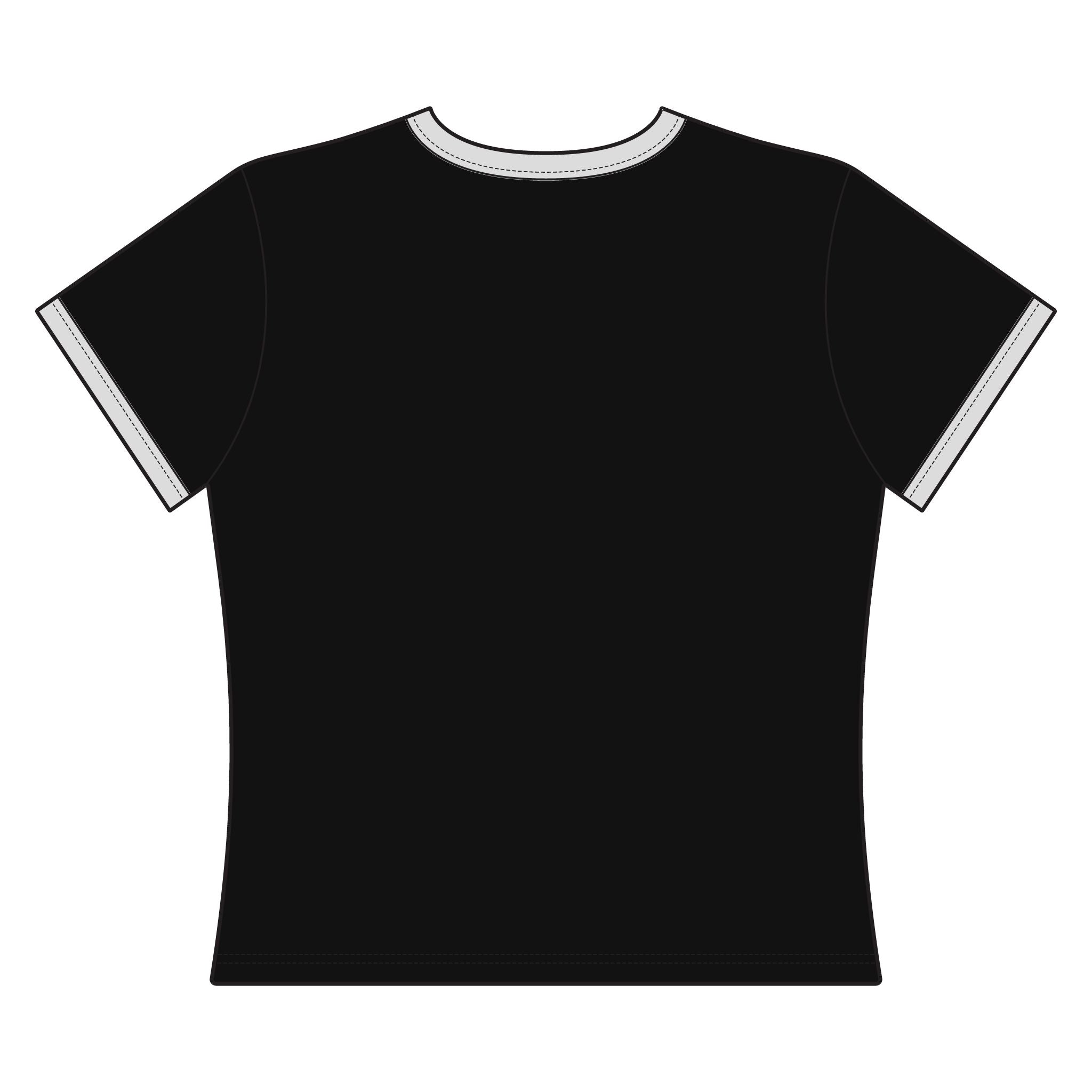 Melting Neon Smile Ringer Tee — Colorful Drippy Smiley Graphic Shirt