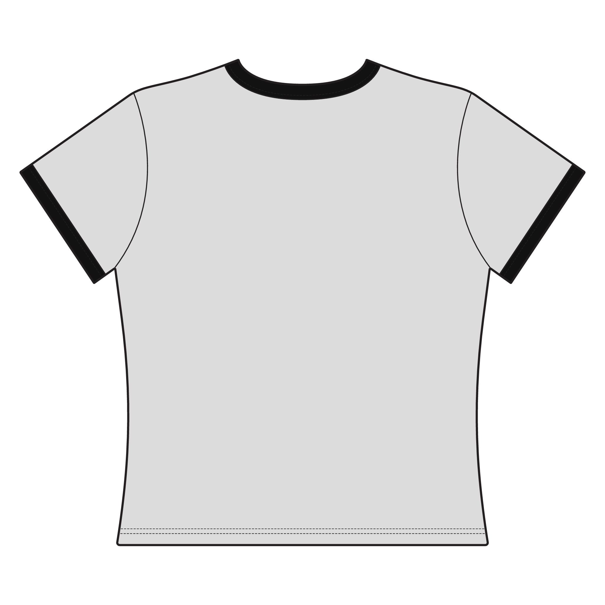 Melting Neon Smile Ringer Tee — Colorful Drippy Smiley Graphic Shirt