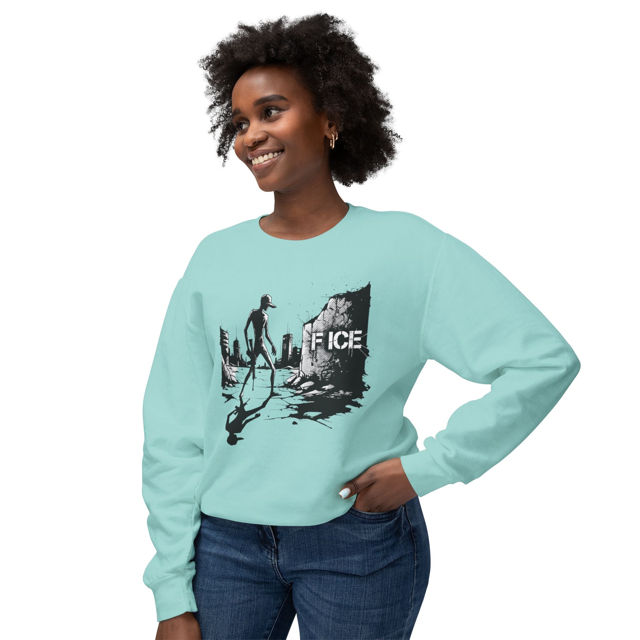 Unisex Lightweight Crewneck Sweatshirt
