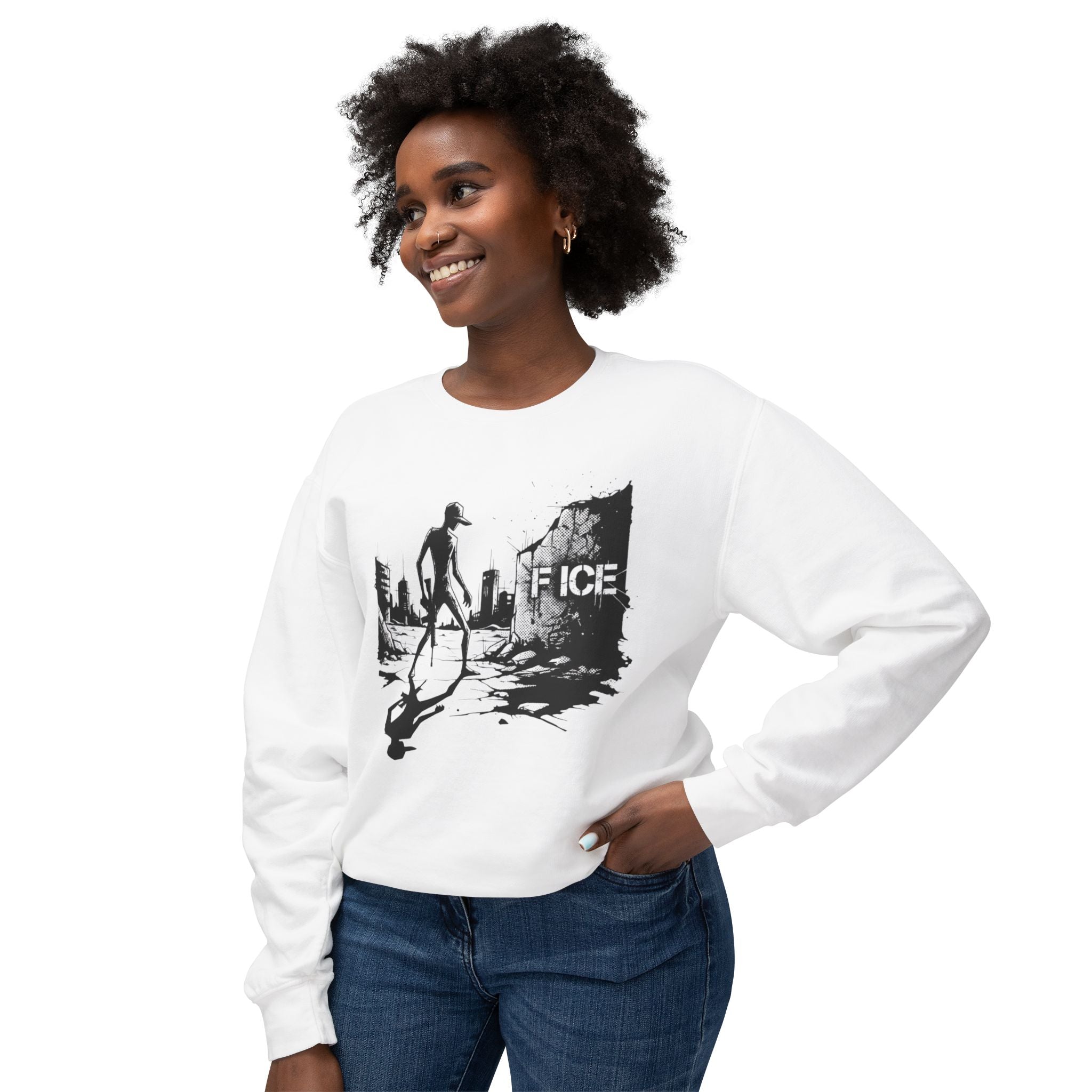 Unisex Lightweight Crewneck Sweatshirt
