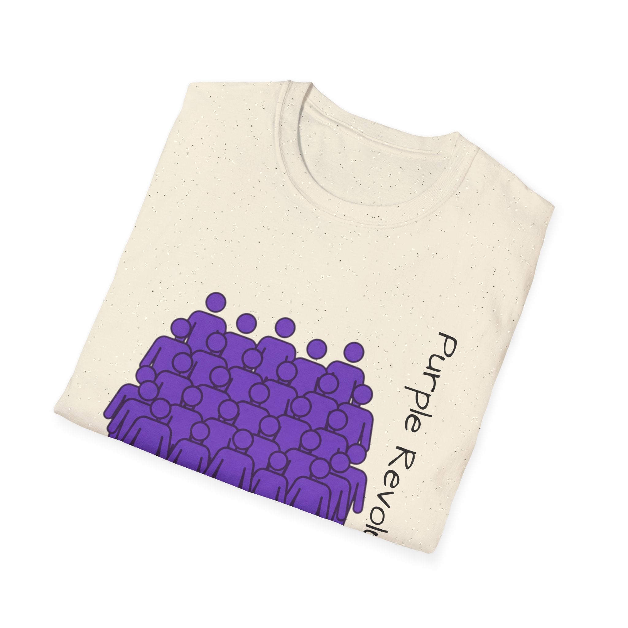 T-Shirt — "Purple Revolution" Crowd Graphic Tee
