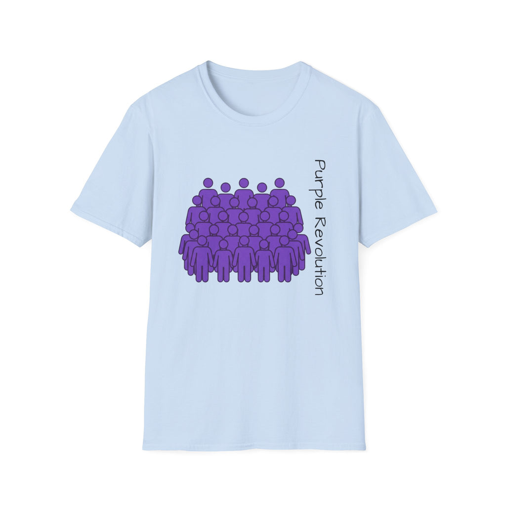 T-Shirt — "Purple Revolution" Crowd Graphic Tee