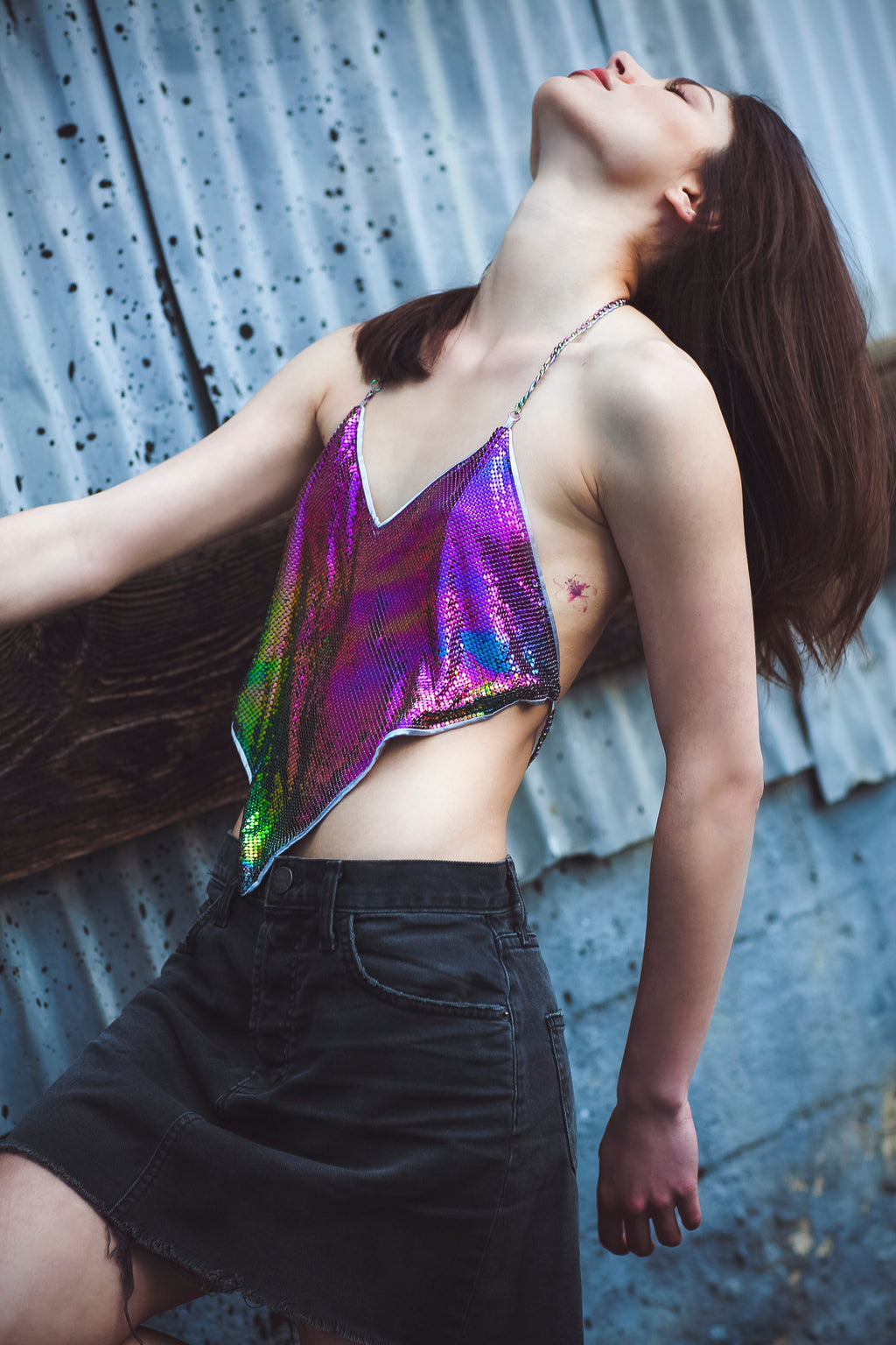 Cher Chainmail Top