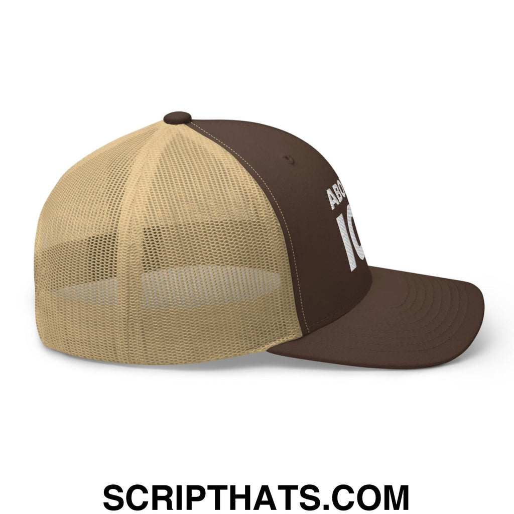 Abolish ICE Embroidered Mesh Trucker Hat