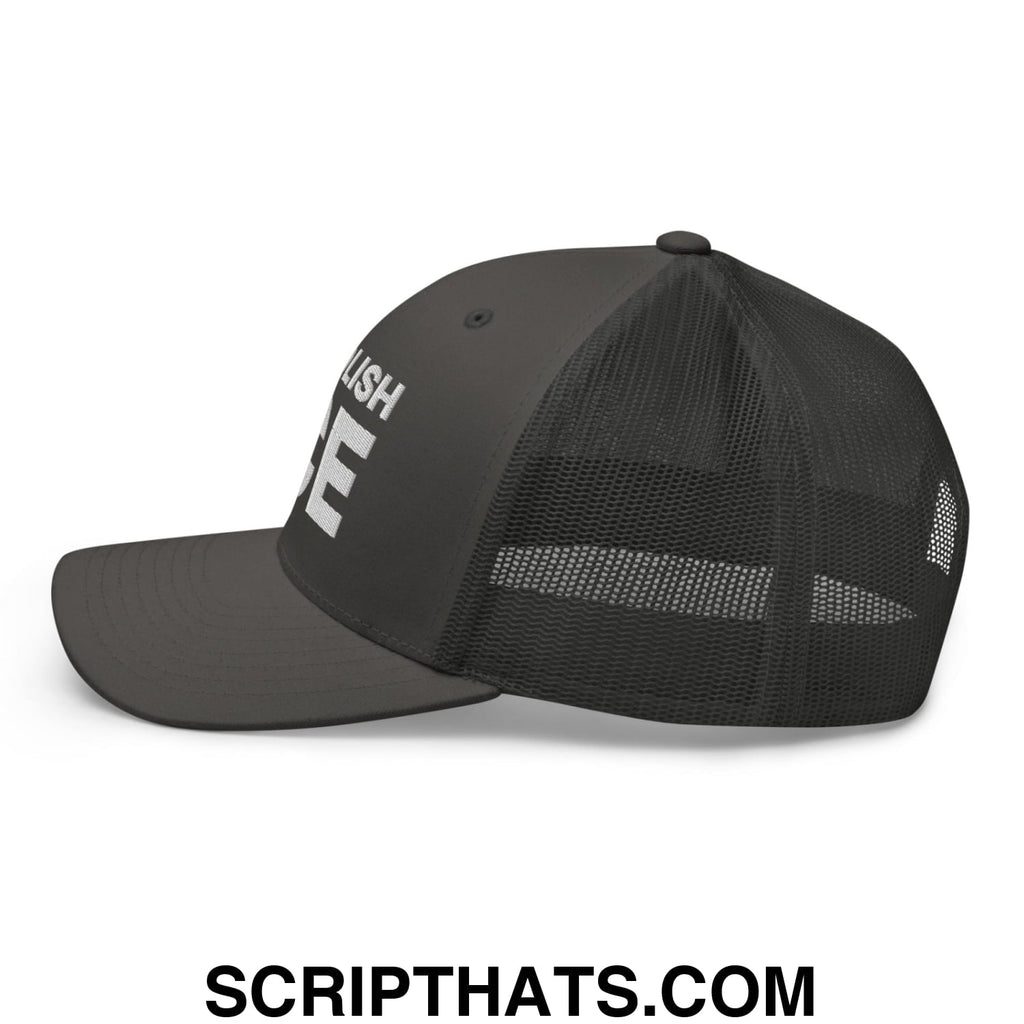 Abolish ICE Embroidered Mesh Trucker Hat