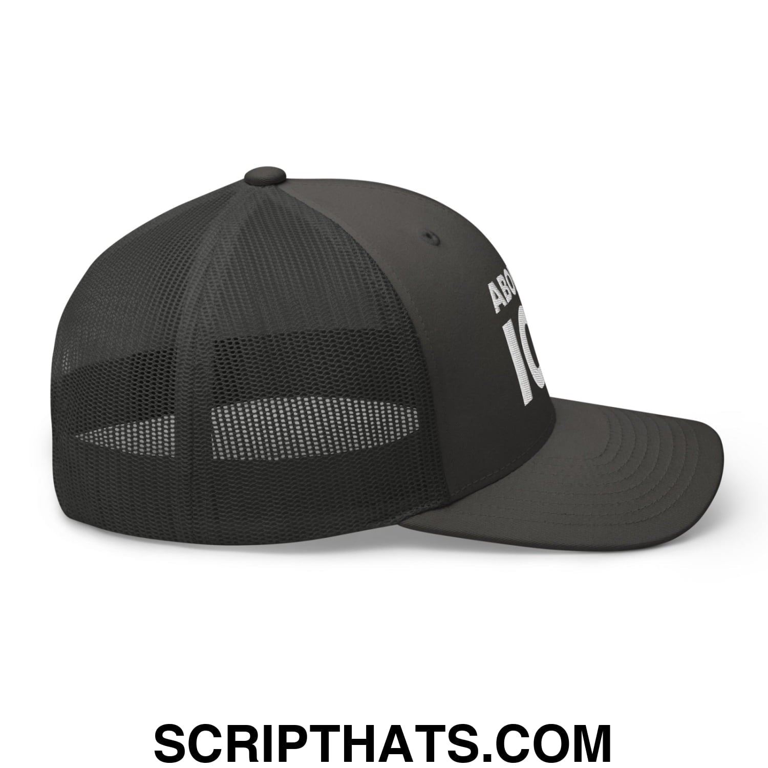 Abolish ICE Embroidered Mesh Trucker Hat