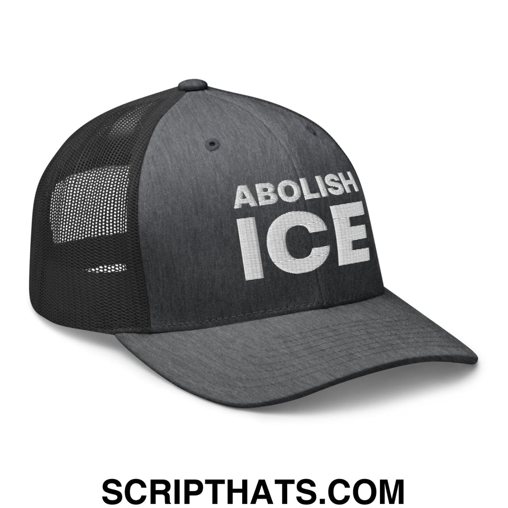 Abolish ICE Embroidered Mesh Trucker Hat