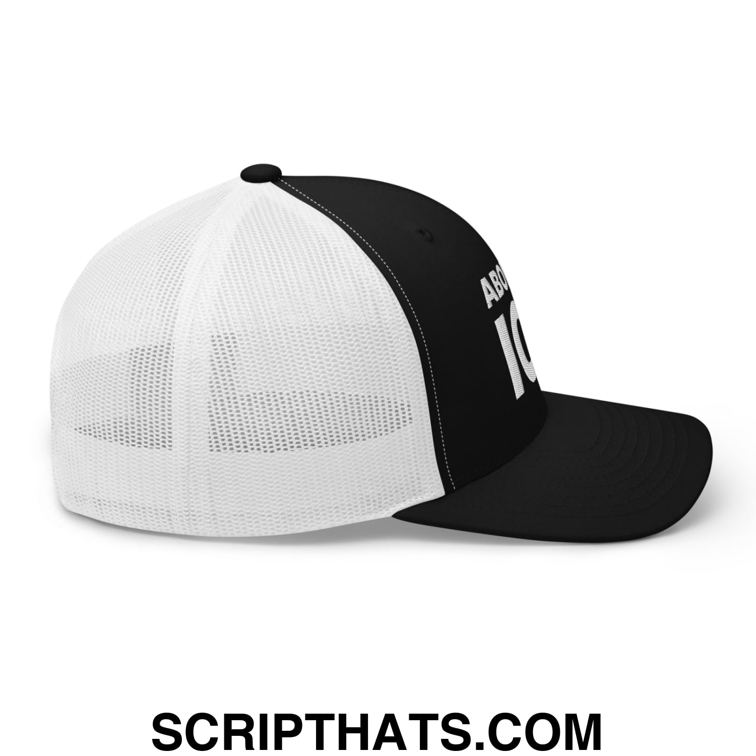 Abolish ICE Embroidered Mesh Trucker Hat