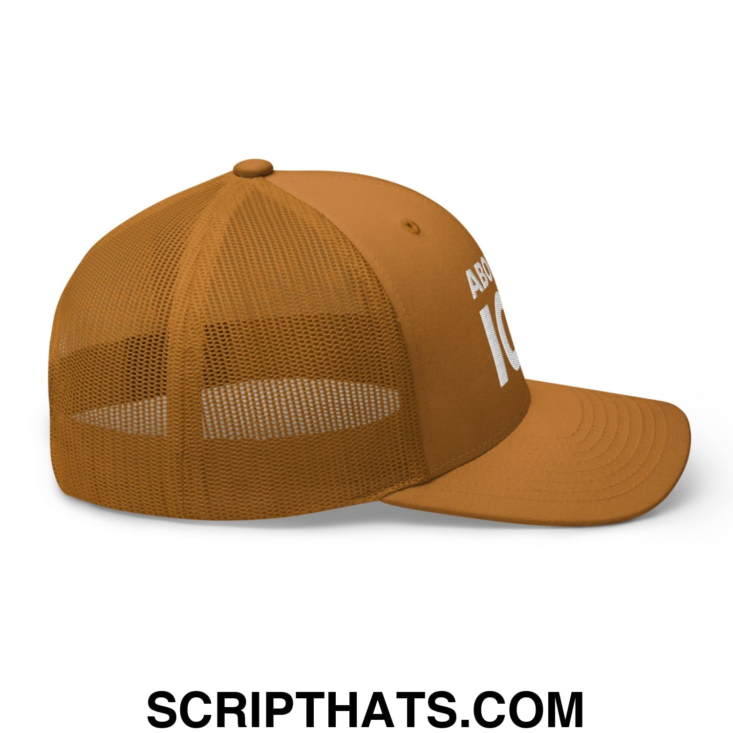 Abolish ICE Embroidered Mesh Trucker Hat
