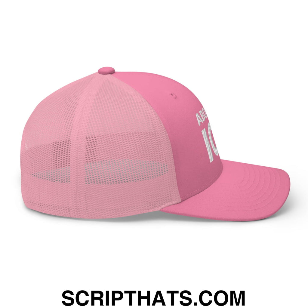 Abolish ICE Embroidered Mesh Trucker Hat
