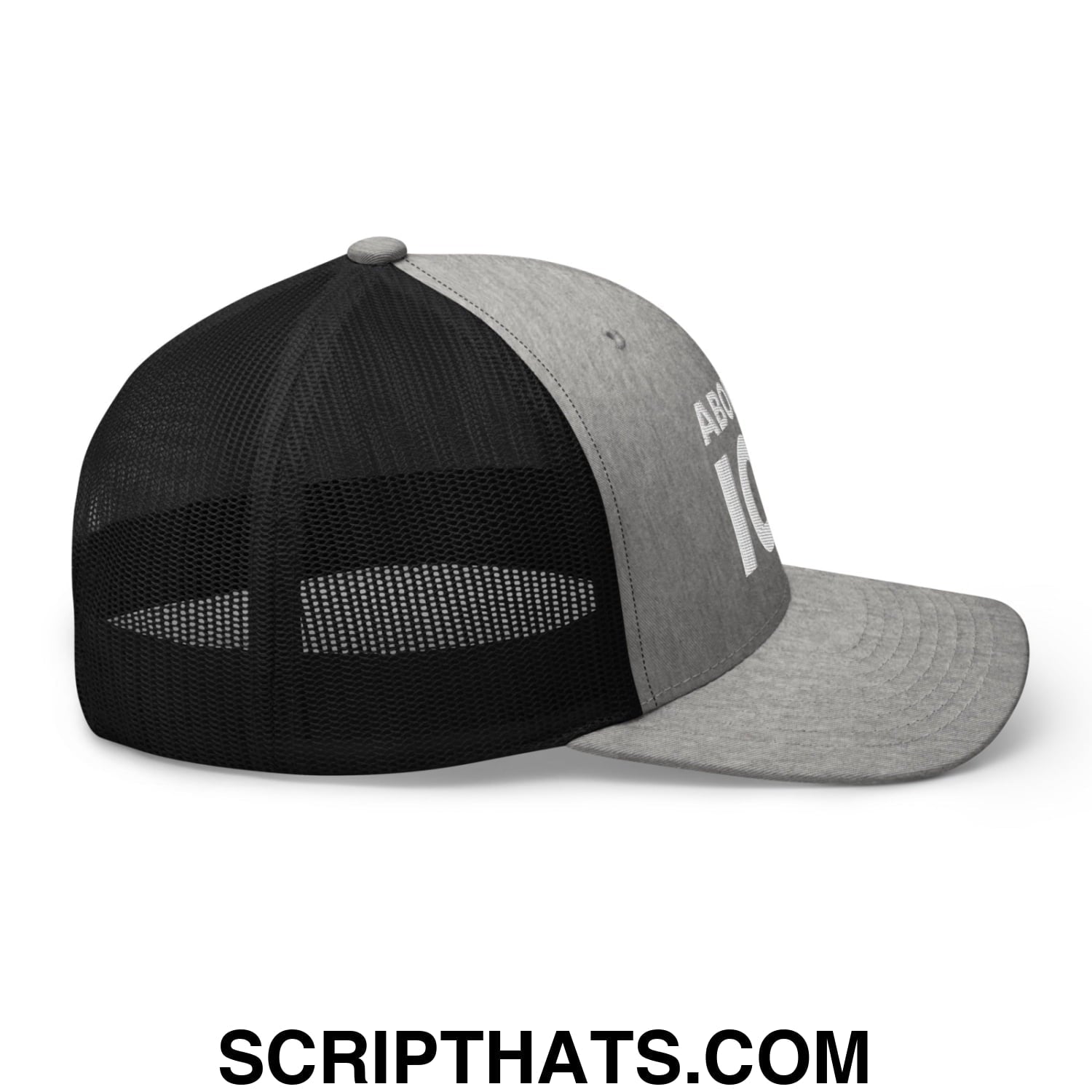 Abolish ICE Embroidered Mesh Trucker Hat