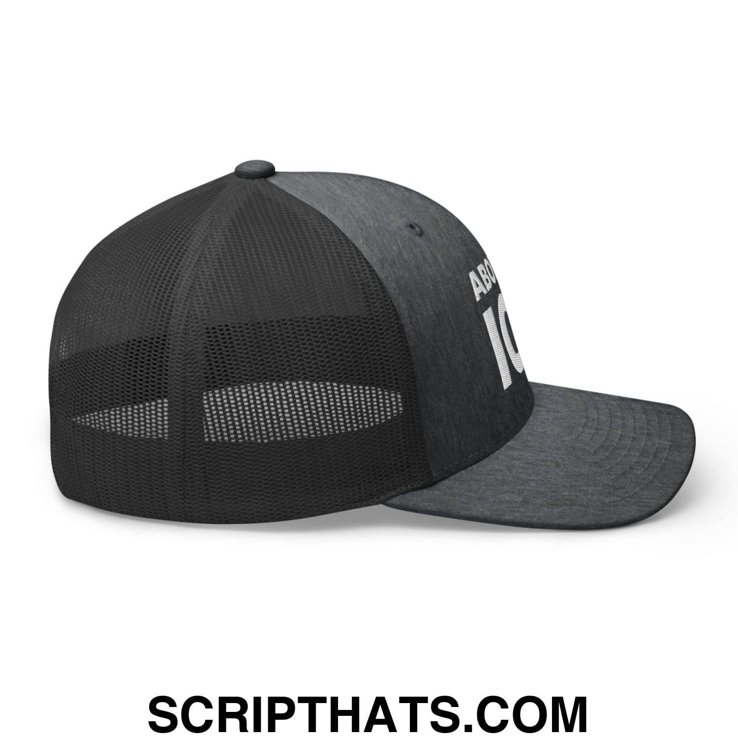 Abolish ICE Embroidered Mesh Trucker Hat