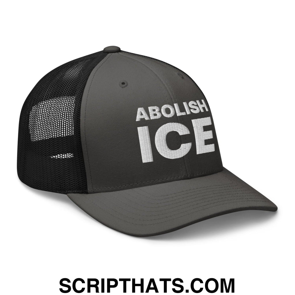 Abolish ICE Embroidered Mesh Trucker Hat