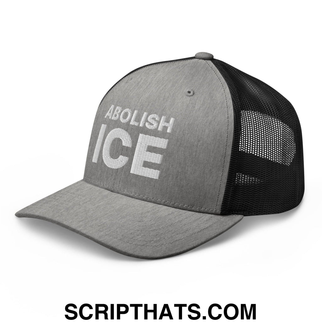 Abolish ICE Embroidered Mesh Trucker Hat