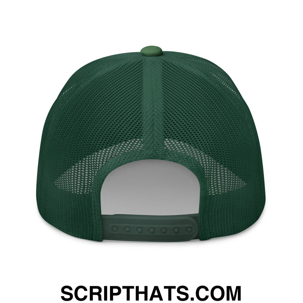 Abolish ICE Embroidered Mesh Trucker Hat