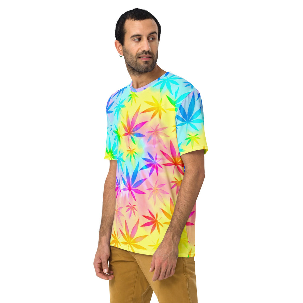 Rainbow Weed Tie-Dye T-Shirt
