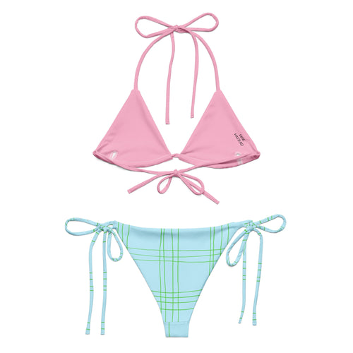 Barbara Bikini Set — Coastal Plaid