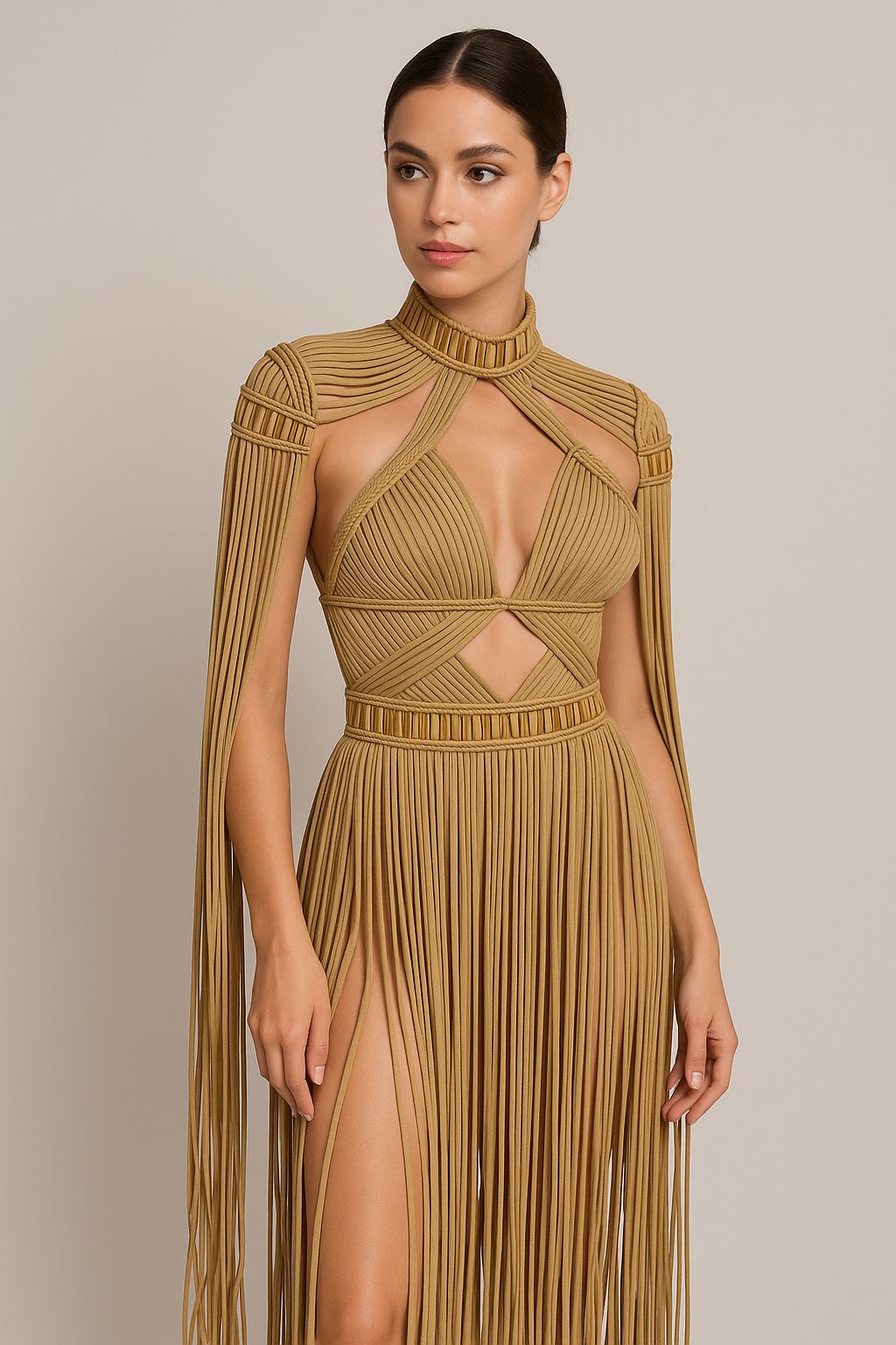 Macramé Dress – Exclusive Handmade Edition by Festivo Kimonos