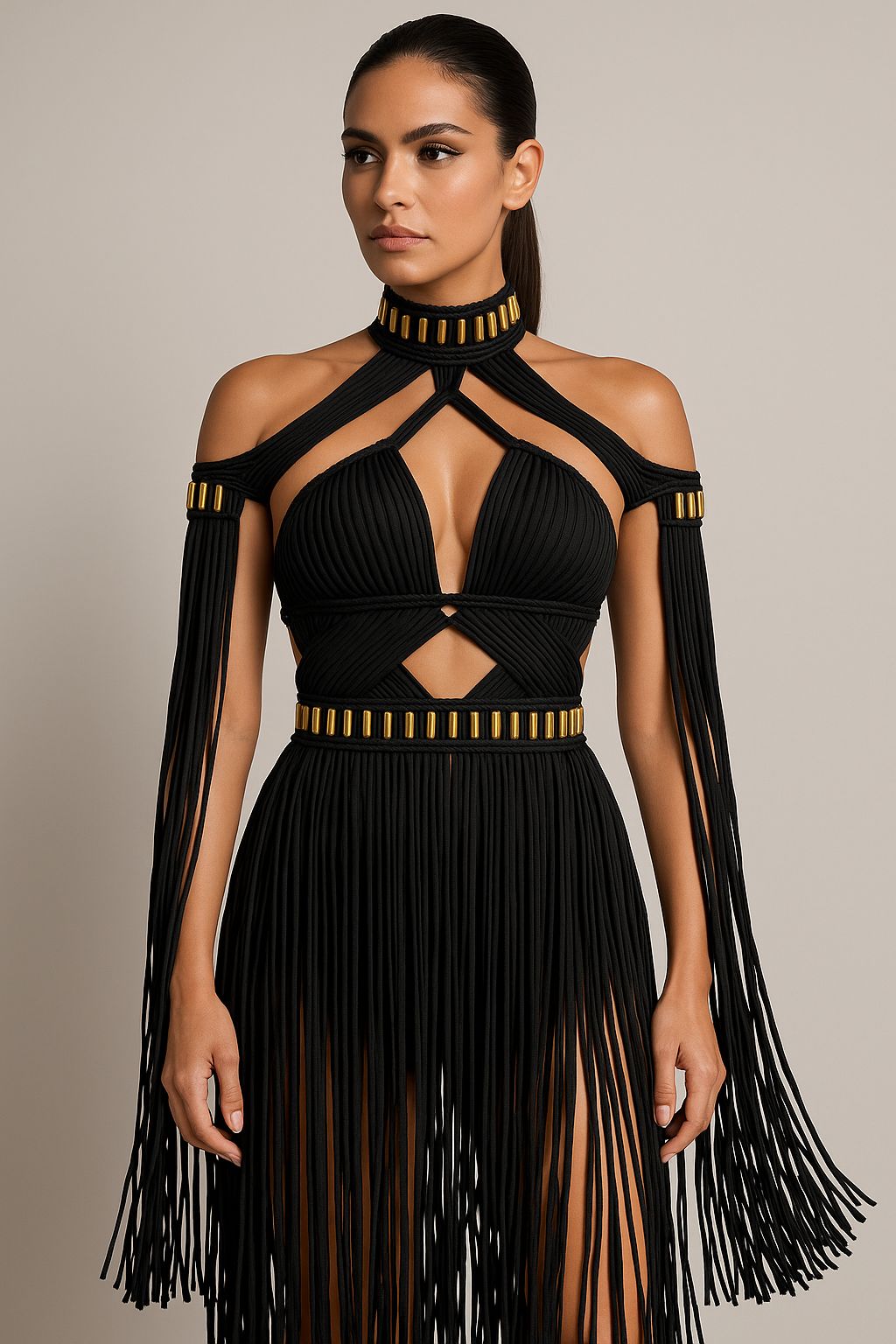 Macramé Dress – Exclusive Handmade Edition by Festivo Kimonos