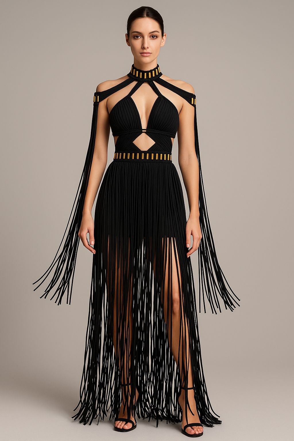 Macramé Dress – Exclusive Handmade Edition by Festivo Kimonos