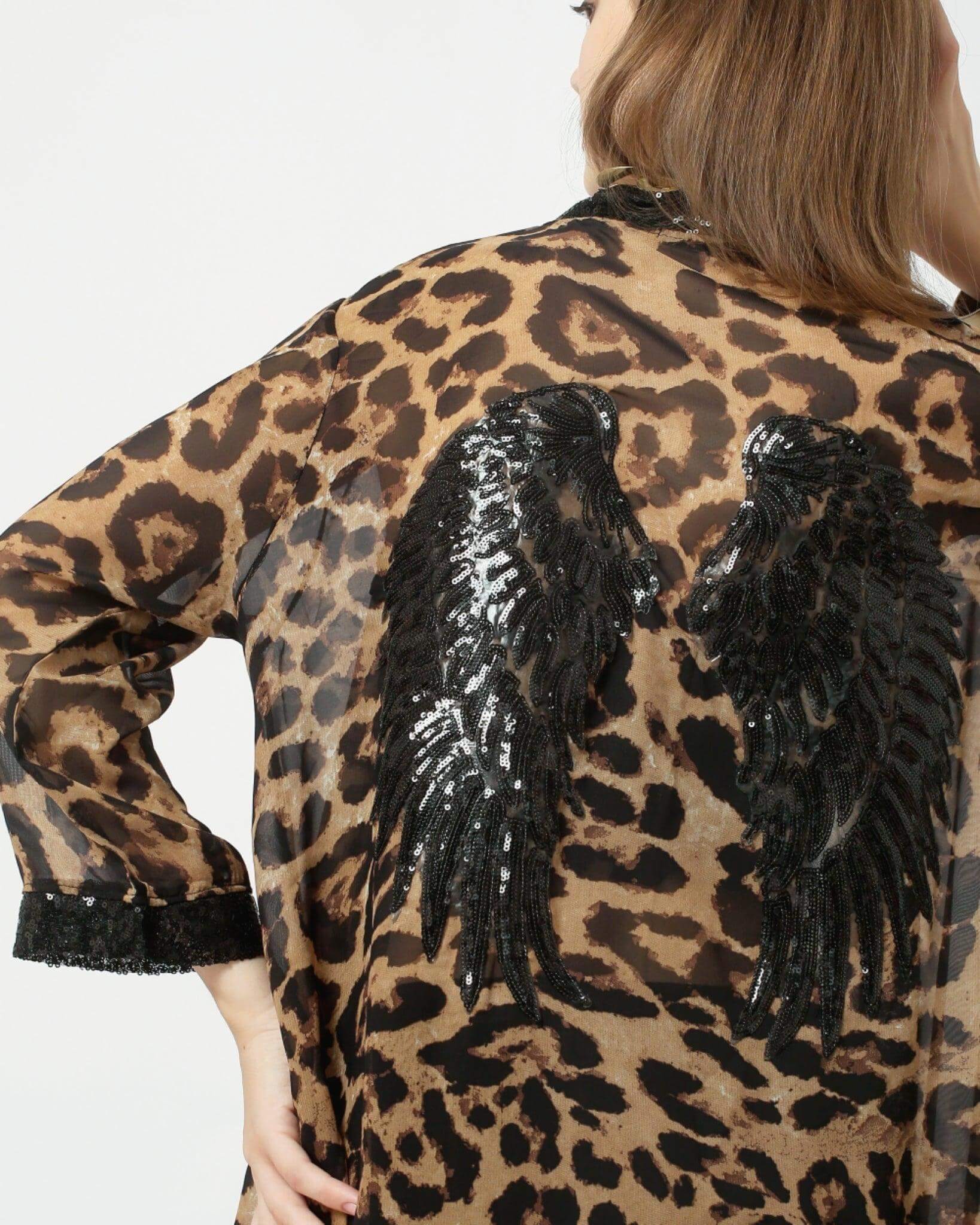The Flying Leopard Kimono