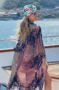 The Queen Kimono - Sequin Luxury Kimono - Bachelorette Robes