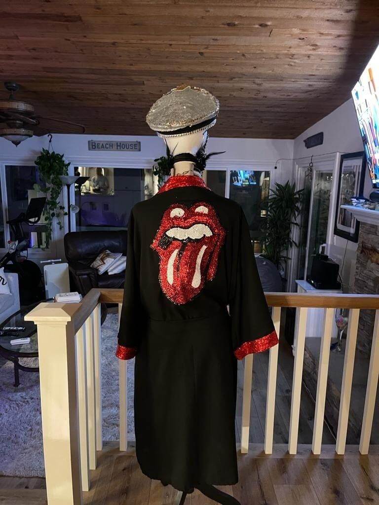 The Rolling Stones Kimono - Concert Outfit - Festival Clothing - Rave Outfit