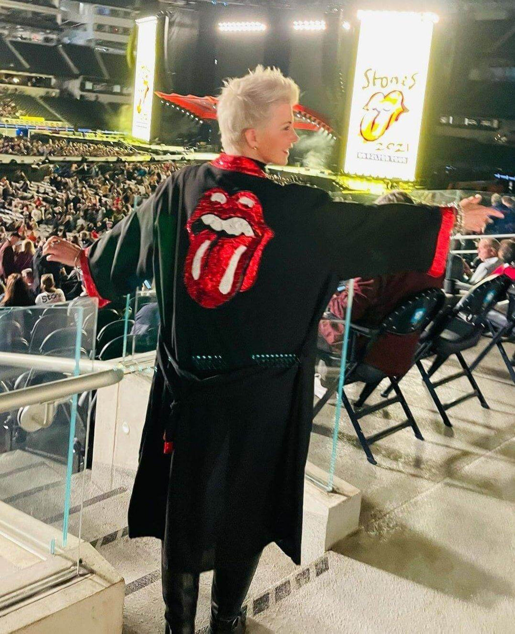 The Rolling Stones Kimono - Concert Outfit - Festival Clothing - Rave Outfit