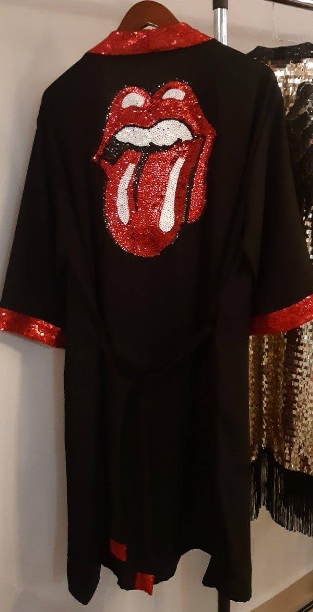 The Rolling Stones Kimono - Concert Outfit - Festival Clothing - Rave Outfit